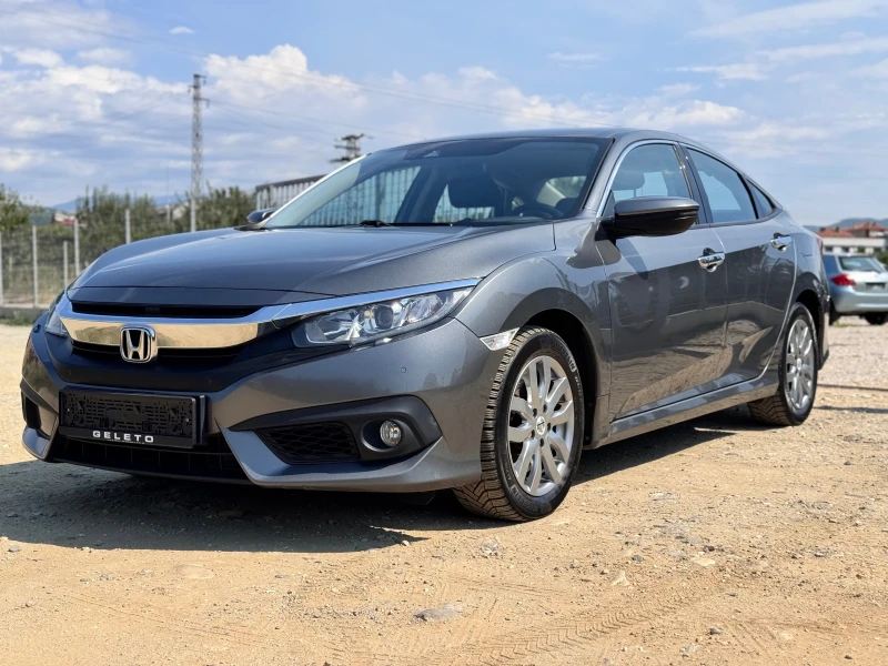 Honda Civic 1.6i-dtec лизинг/navi/pdc/lane/xenon/camera, снимка 2 - Автомобили и джипове - 51634436