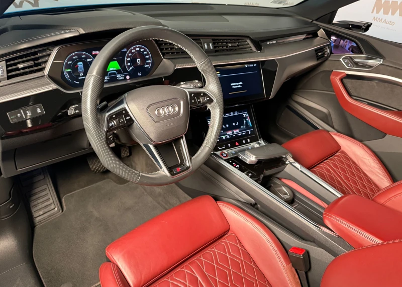 Audi E-Tron S* 2xSline* Bang&Olufsen* HuD* Pano* Matrix, снимка 6 - Автомобили и джипове - 51731496