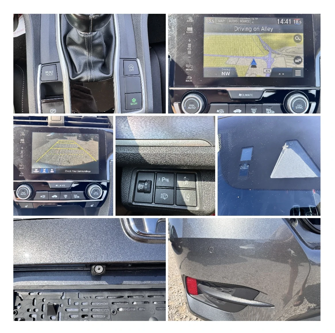 Honda Civic 1.6i-dtec /navi/pdc/lane/xenon/camera | Mobile.bg   15