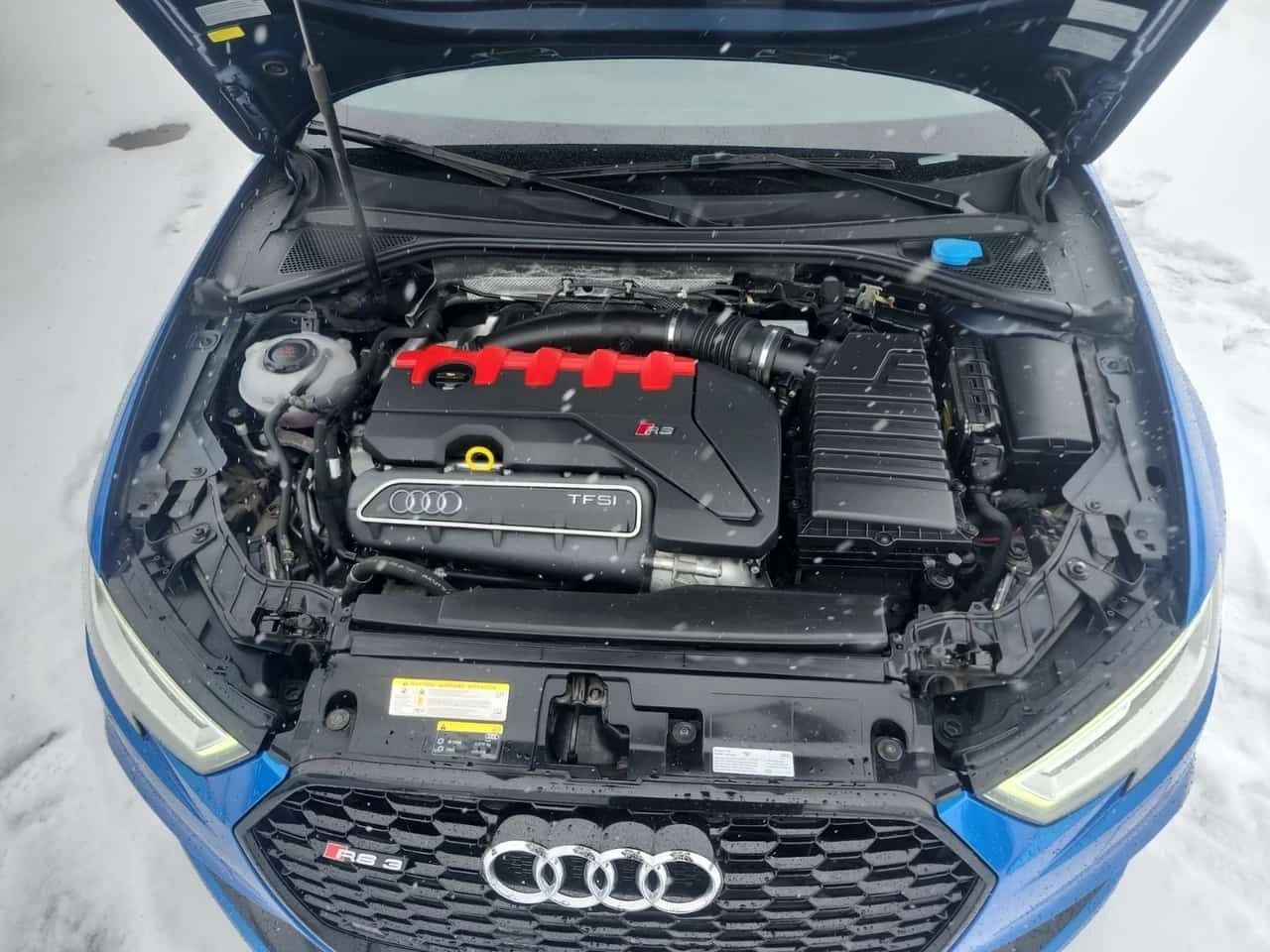 Audi Rs3 2.5  quattro /Ara Blue/ CARFAX /CAMERA/B&O, снимка 17 - Автомобили и джипове - 53936823