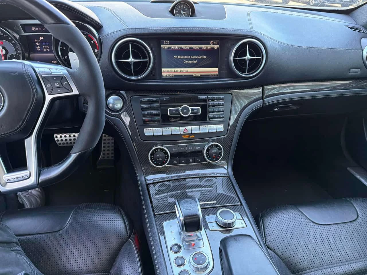 Mercedes-Benz SL 63 AMG * PANO* ПОДГРЕВ* KEYLES* , снимка 9 - Автомобили и джипове - 54047802