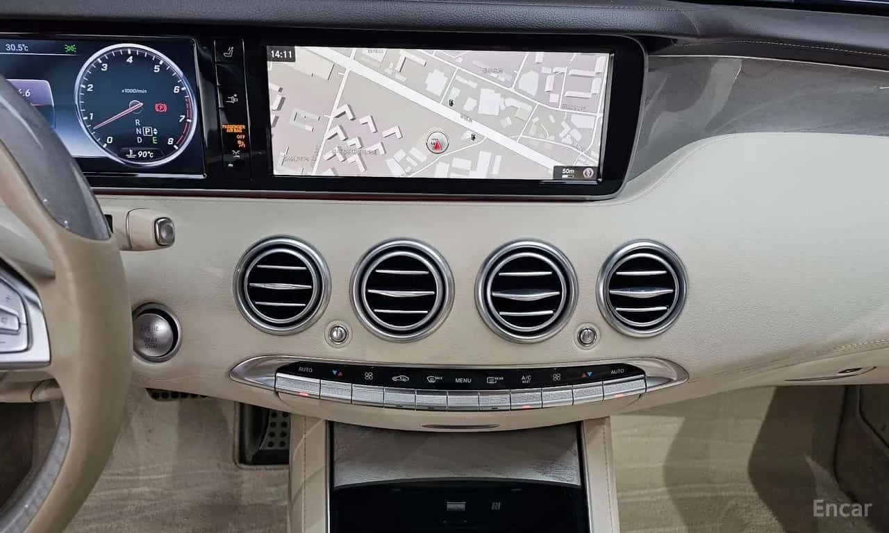 Mercedes-Benz S 400 Coupe * 4 MATIC * HEAD UP * 360 * МАСАЖ * , снимка 14 - Автомобили и джипове - 55571256