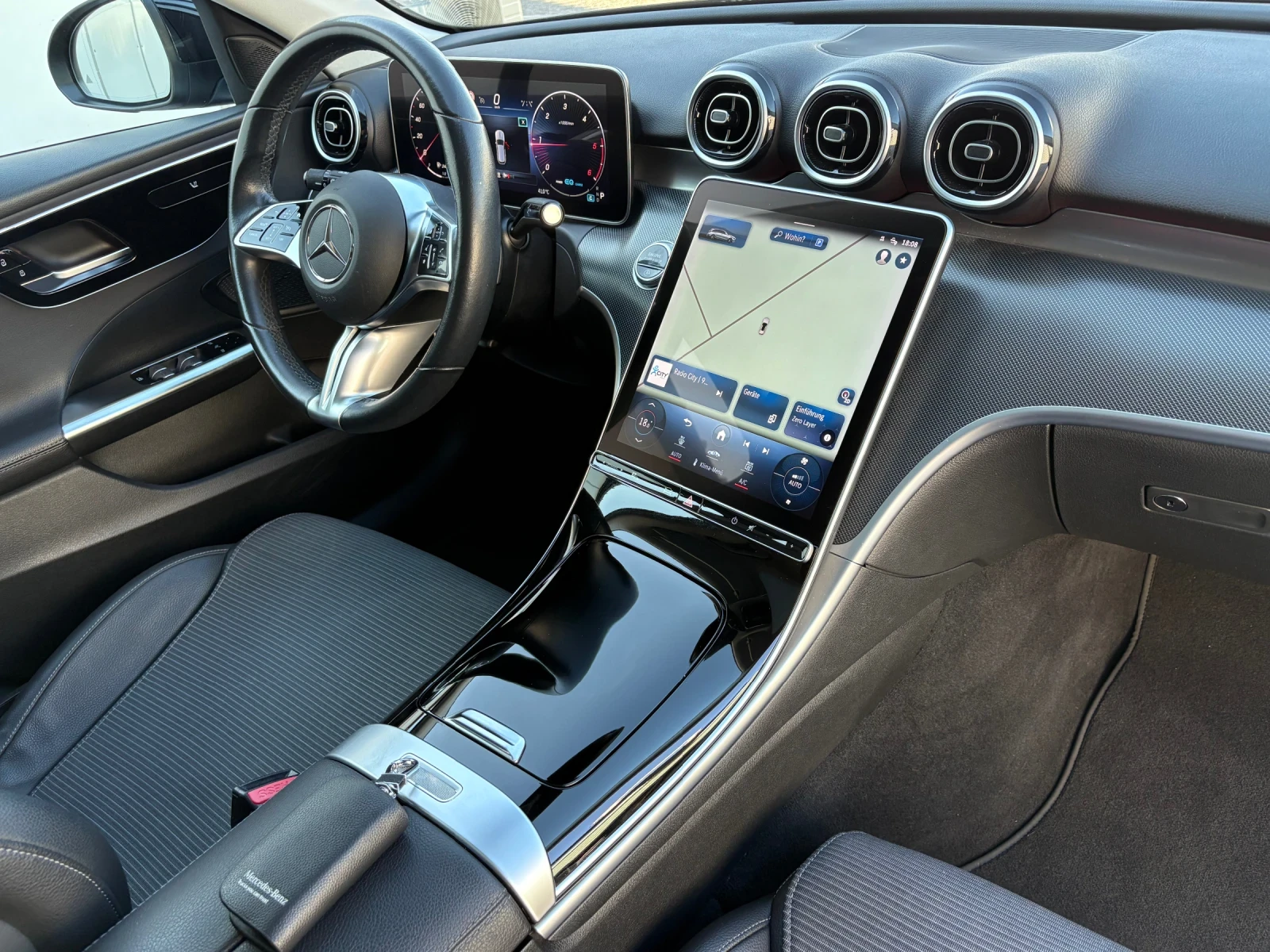 Mercedes-Benz C 220 C-220CDI-MILD HYBRID, снимка 10 - Автомобили и джипове - 55992387