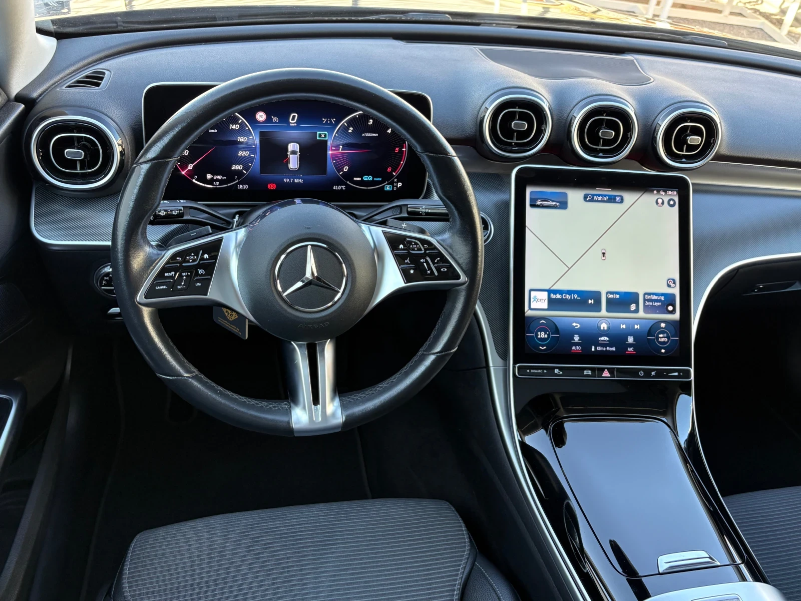 Mercedes-Benz C 220 C-220CDI-MILD HYBRID, снимка 14 - Автомобили и джипове - 55992387