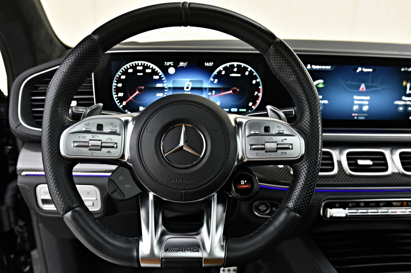 Mercedes-Benz GLE 53 4MATIC COUPE 3xTV AMG Optik 360 4DBURMESTER PANO CARBON | Mobile.bg � ����������� 11