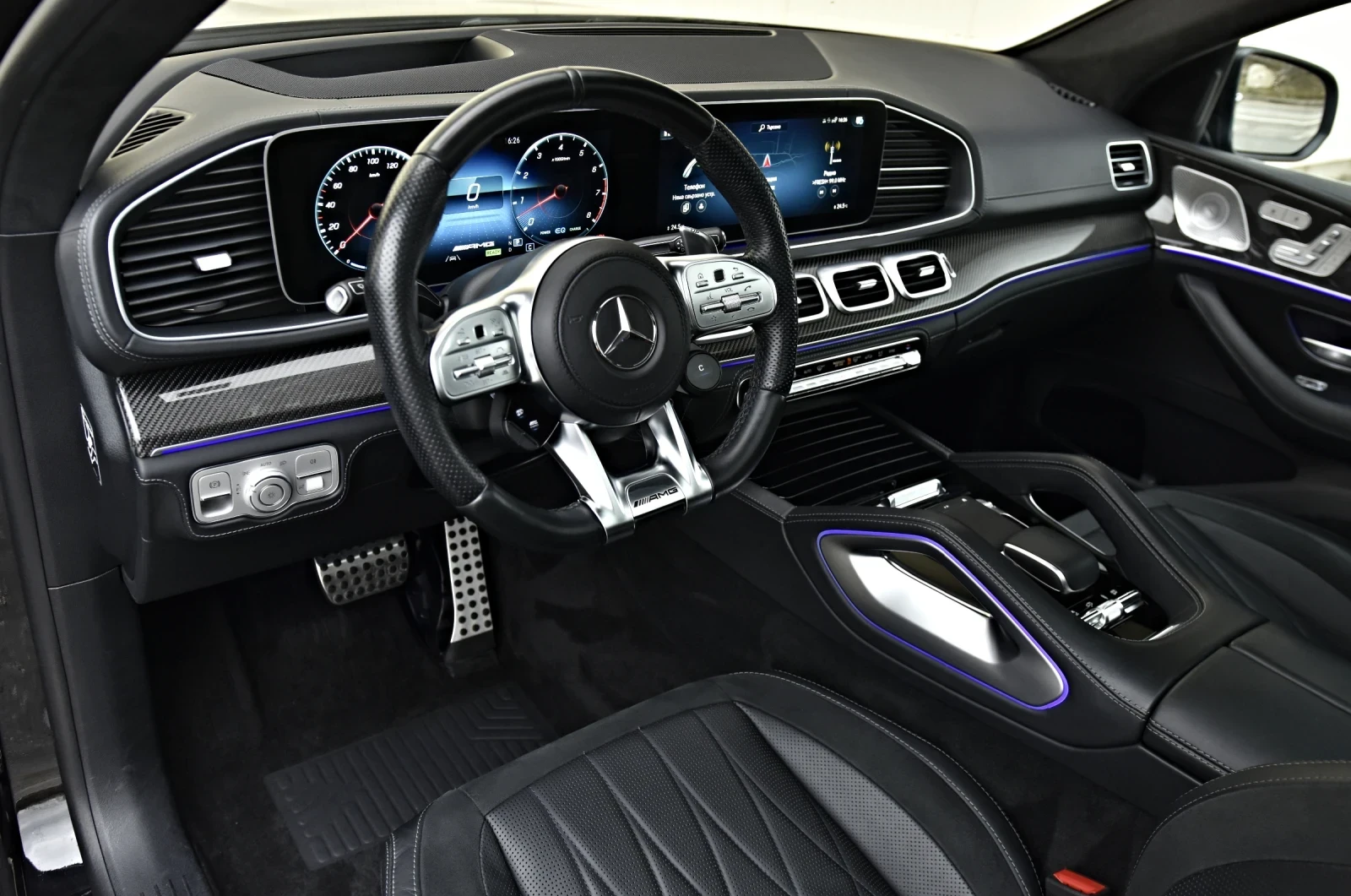 Mercedes-Benz GLE 53 4MATIC COUPE 3xTV AMG Optik 360 4DBURMESTER PANO CARBON | Mobile.bg � ����������� 9