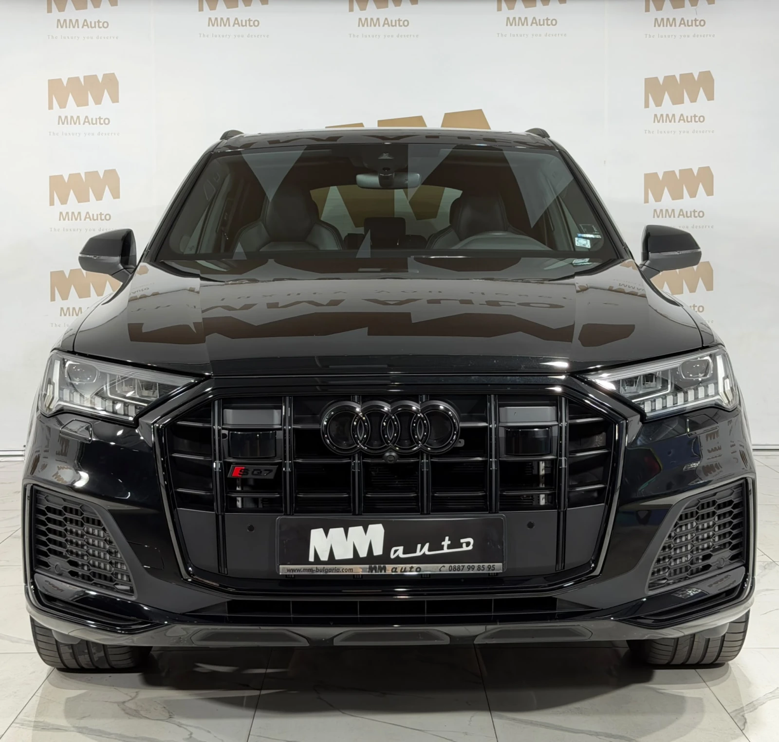 Audi SQ7 4.0 V8 TFSI* S-Line* Carbon* Pano* B&O* Matrix, снимка 4 - Автомобили и джипове - 56282447