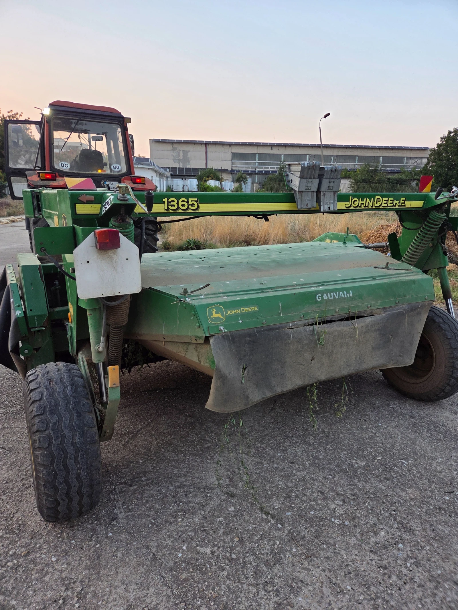 Сенокосачка John Deere 1365, снимка 7 - Селскостопанска техника - 56535895