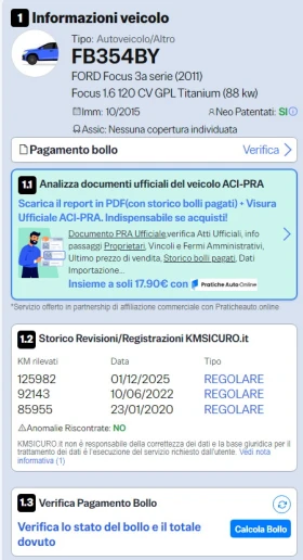 Ford Focus 1.6i 120hp Gaz Navi | Mobile.bg � ����� ������ 9