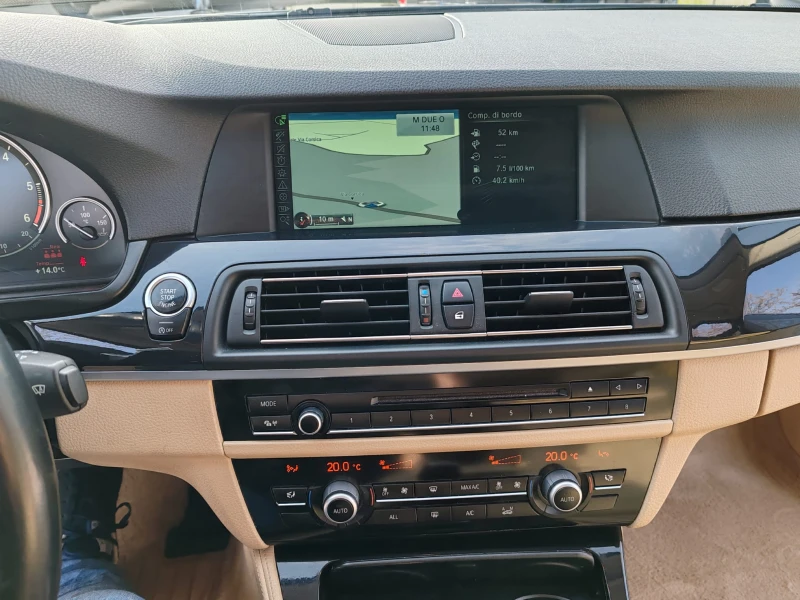 BMW 525 LCI Xdrive Обслужена Вс.Платено ZF8, снимка 12 - Автомобили и джипове - 52555414