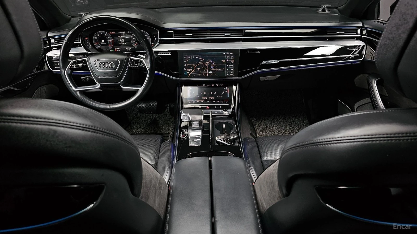Audi A8 L* QUATTRO* DISTRONIC* 360* ОБДУХВАНЕ* МАСАЖИ* , снимка 5 - Автомобили и джипове - 55449694