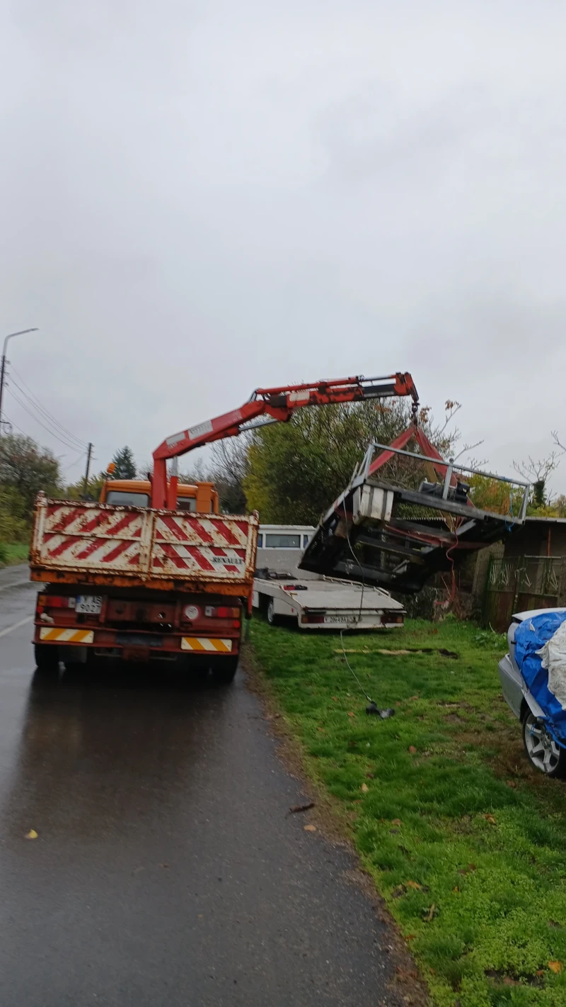 Renault G Самосвал с Кран, снимка 12 - Камиони - 53537397
