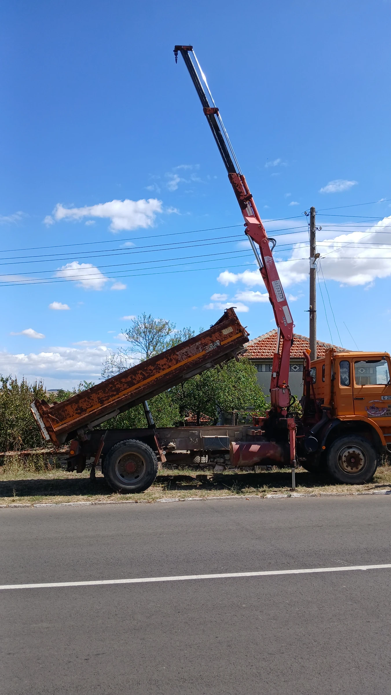 Renault G Самосвал с Кран - изображение 2
