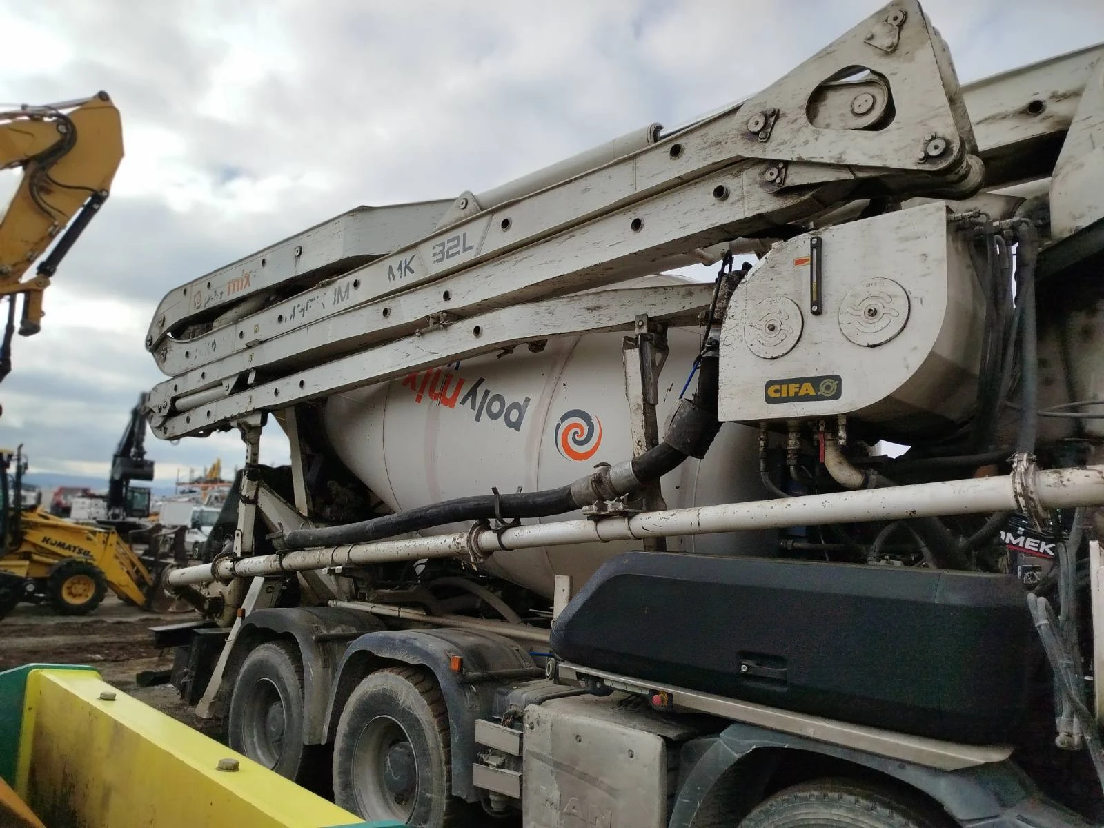 Бетон помпа Друга марка MAN TGS 41.460, CIFA MK32 PB 808 - изображение 3