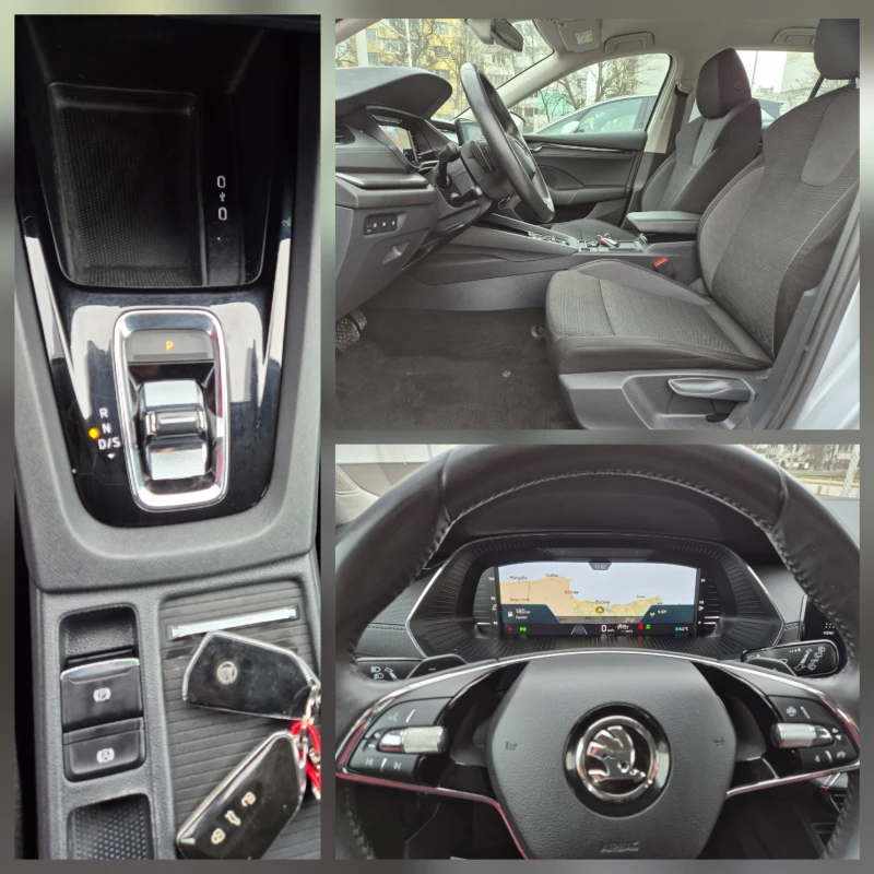 Skoda Octavia 2.0 TDI -150 K.S. AVTOMAT-LED-DISTRONIK-DIGITAL, снимка 12 - Автомобили и джипове - 53294428