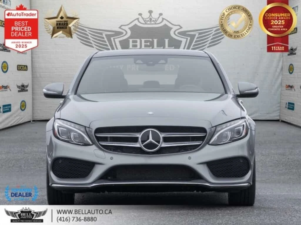 Mercedes-Benz C 400 * C400 | AMGPKG | NAVI | B.CAM | PANO | BRMSTR | N, снимка 2 - Автомобили и джипове - 53950547