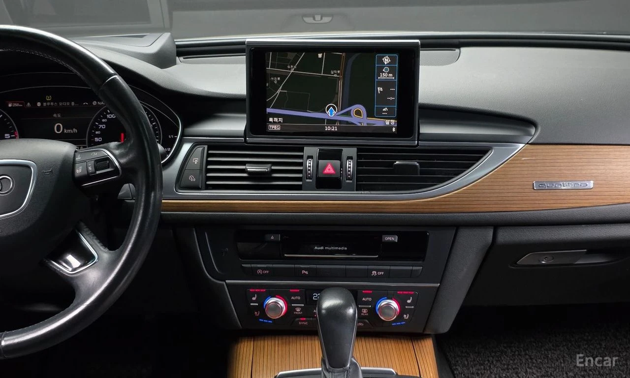 Audi A6 3.0 TDI Quattro* HEAD-UP* ПОДГРЕВ* ОБДУХВАНЕ* ПАНО, снимка 11 - Автомобили и джипове - 55224147