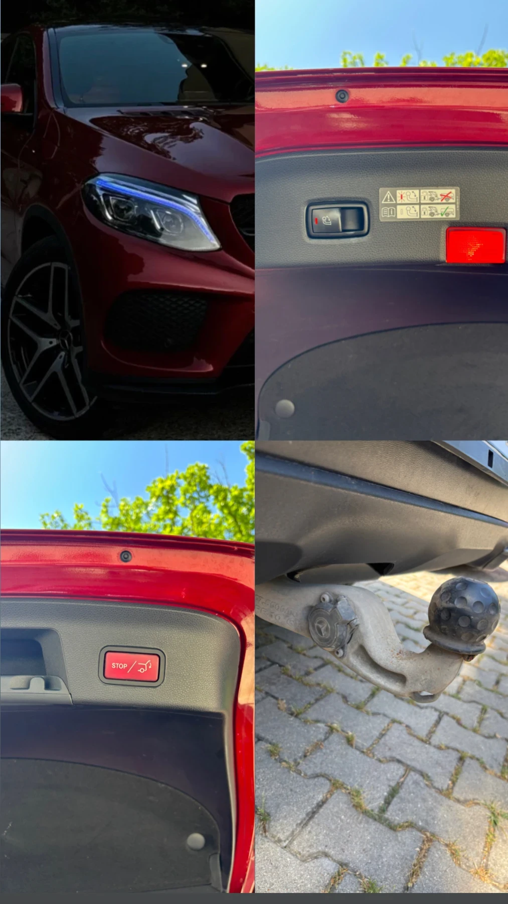 Mercedes-Benz GLE 350 Coupe 4MATIC AMG Line , снимка 13 - Автомобили и джипове - 55106382