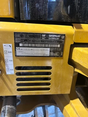 Багер Cat 303CR, снимка 8