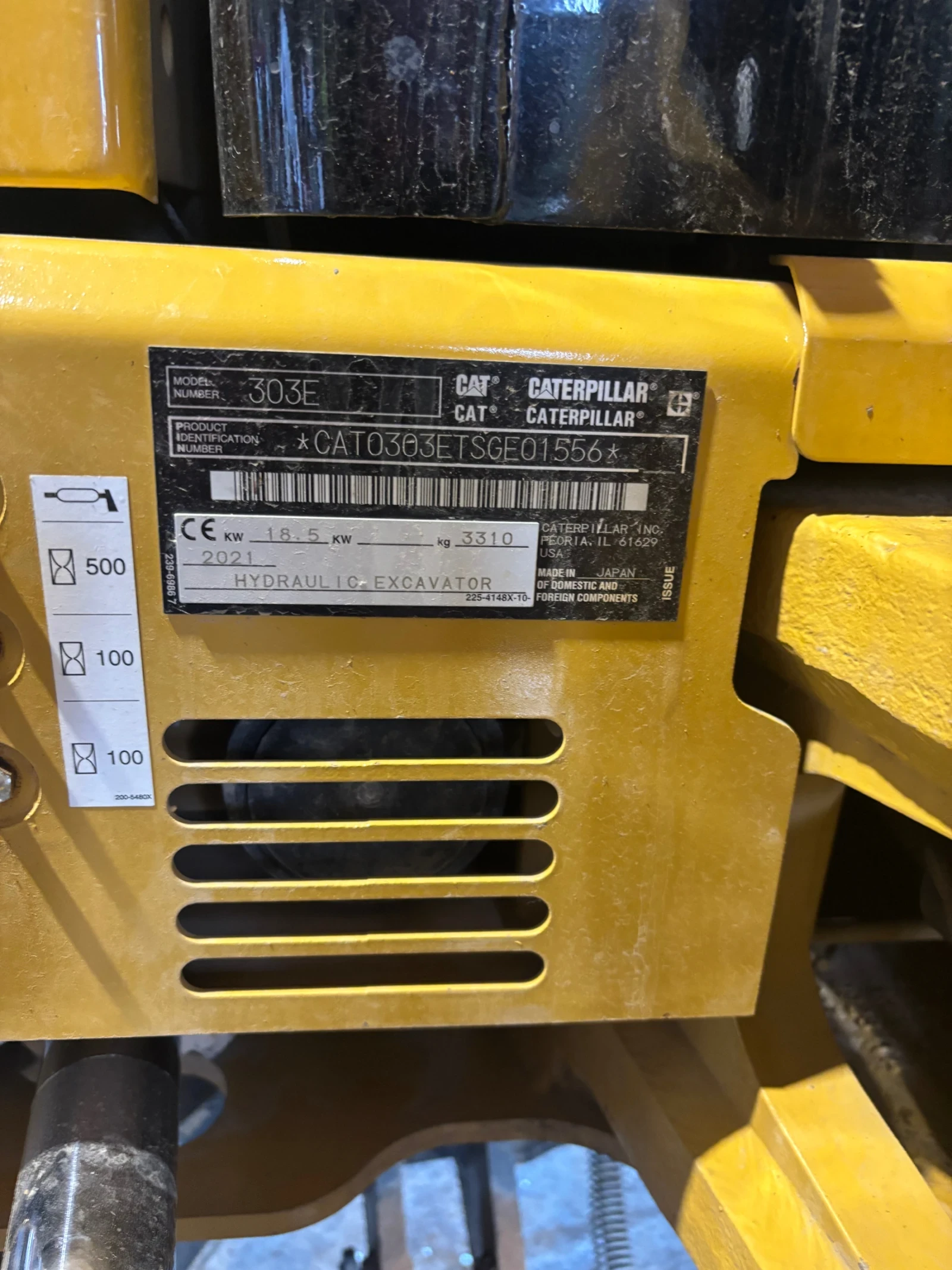 Багер Cat 303CR - изображение 8