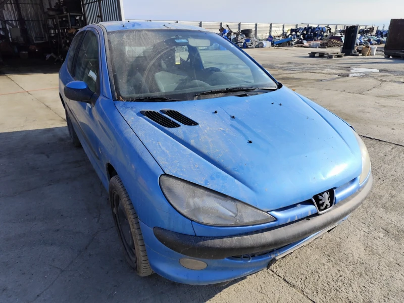 Peugeot 206 1.9D, снимка 1 - Автомобили и джипове - 47274382