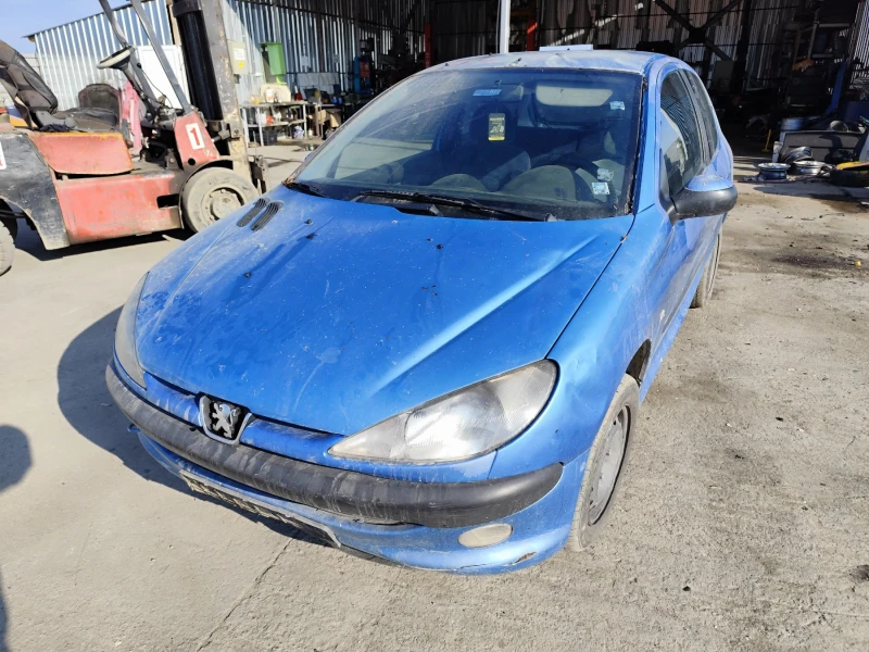 Peugeot 206 1.9D, снимка 2 - Автомобили и джипове - 47274382