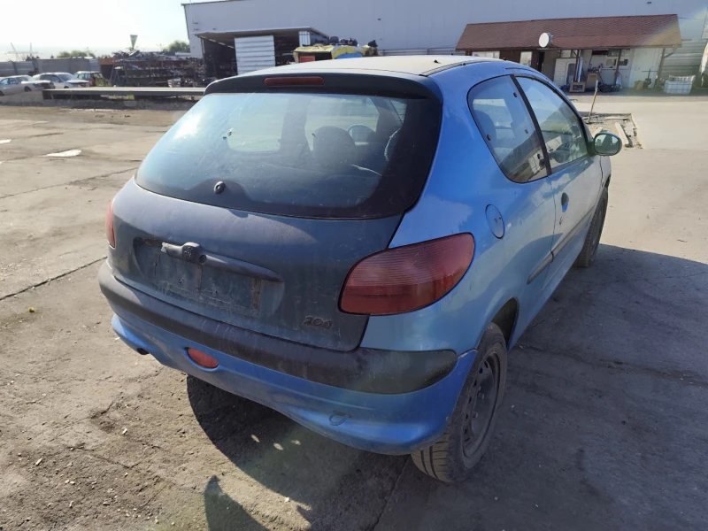 Peugeot 206 1.9D, снимка 4 - Автомобили и джипове - 47274382