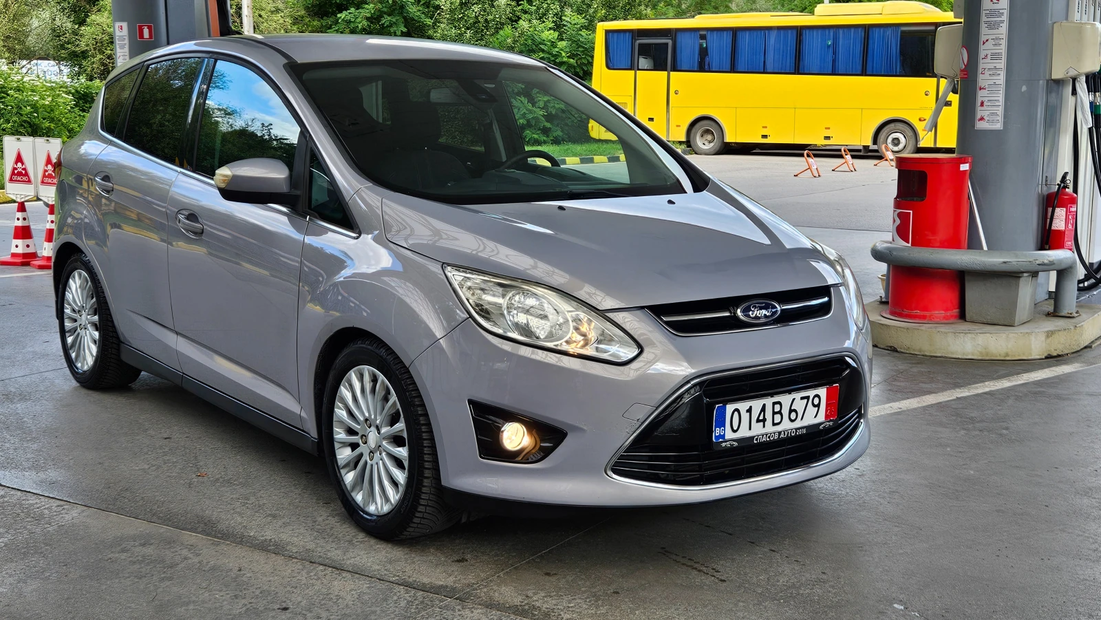 Ford C-max 1.6 Hdi TITANIUM/KLIMATRONIK6skorosti, снимка 8 - Автомобили и джипове - 55321920
