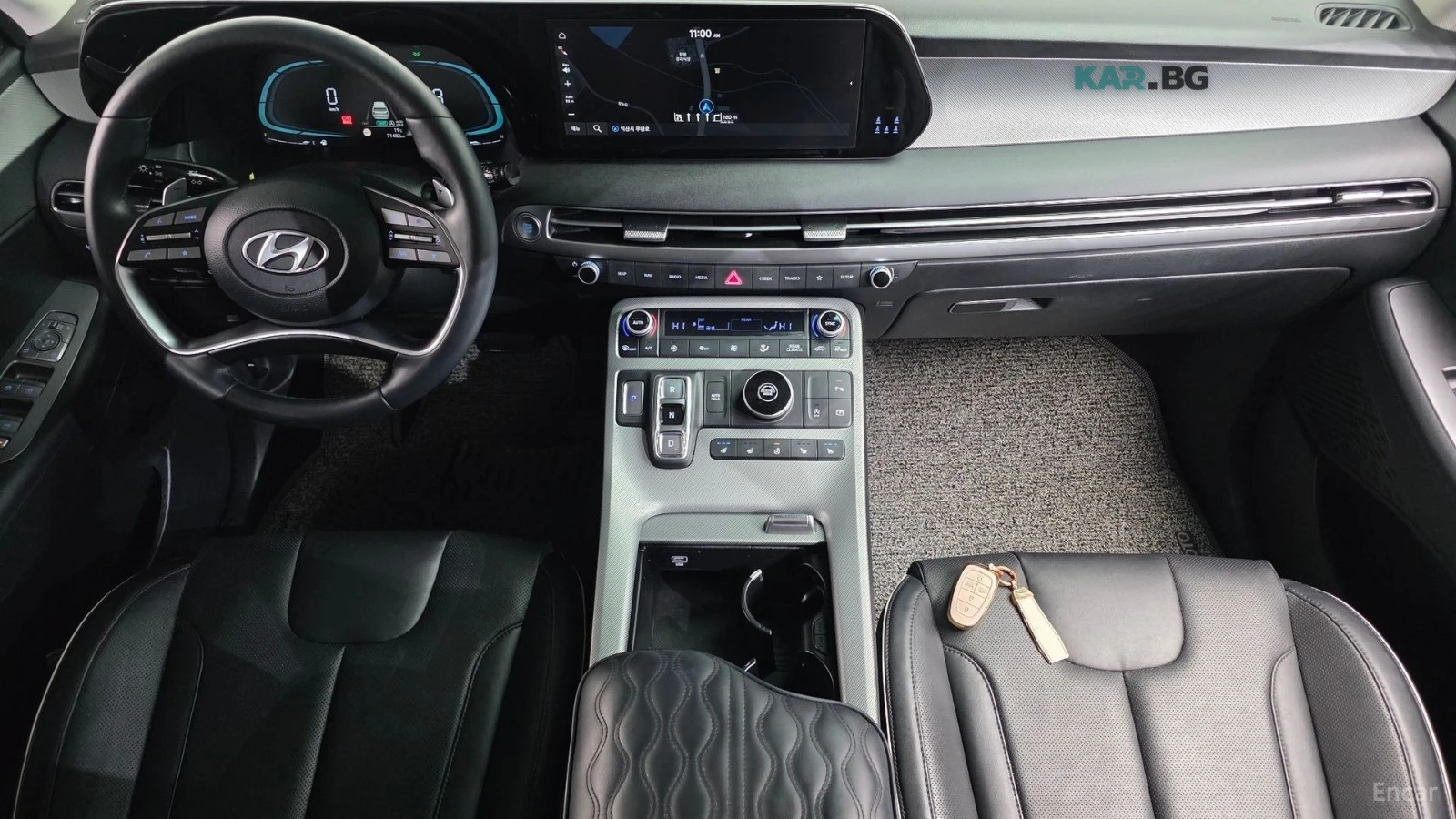 Hyundai Palisade EXCLUSIVE* КОЖА* ОБДУХВ* ПОДГРЕВ* 360* HEAD UP* , снимка 7 - Автомобили и джипове - 55167065