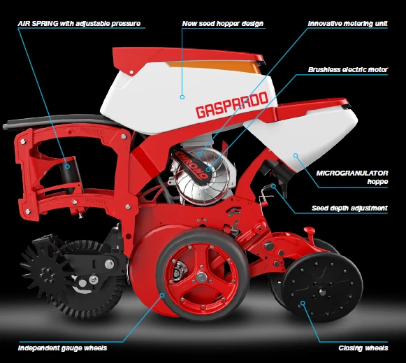Сеялка Gaspardo Chrono 700 &#10071;, снимка 15 - Селскостопанска техника - 46260746