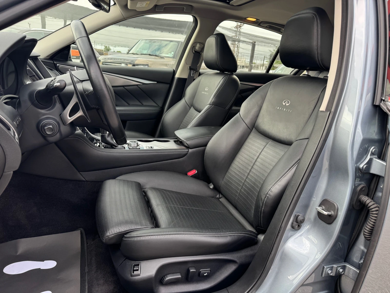 Infiniti Q50 3.5i-V6-HYBRID-360* CAM-KEYLESS-MEMORY-ПОДГРЕВ-FUL - изображение 9