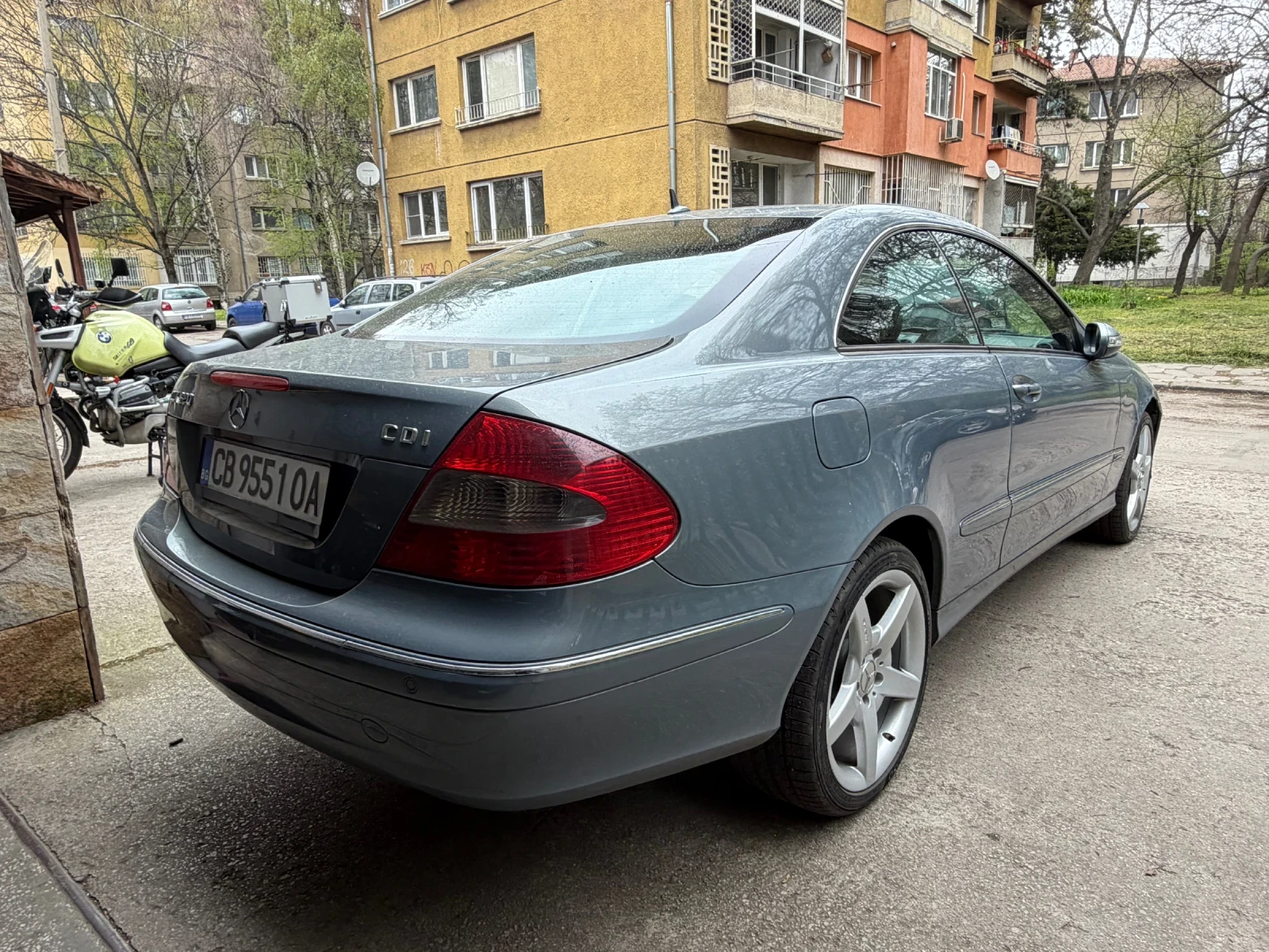 Mercedes-Benz CLK 320CDI 7gTronic ОБДУХВАНЕ, снимка 5 - Автомобили и джипове - 52934063