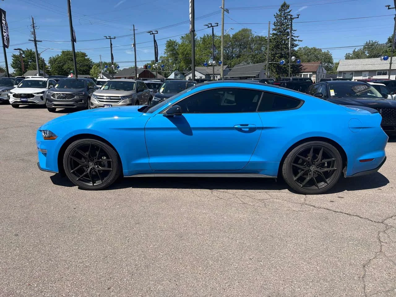 Ford Mustang * EcoBoost * ГЛАВНО ПРЕДСТАВИТЕЛСТВО НА FORD, снимка 3 - Автомобили и джипове - 54834600