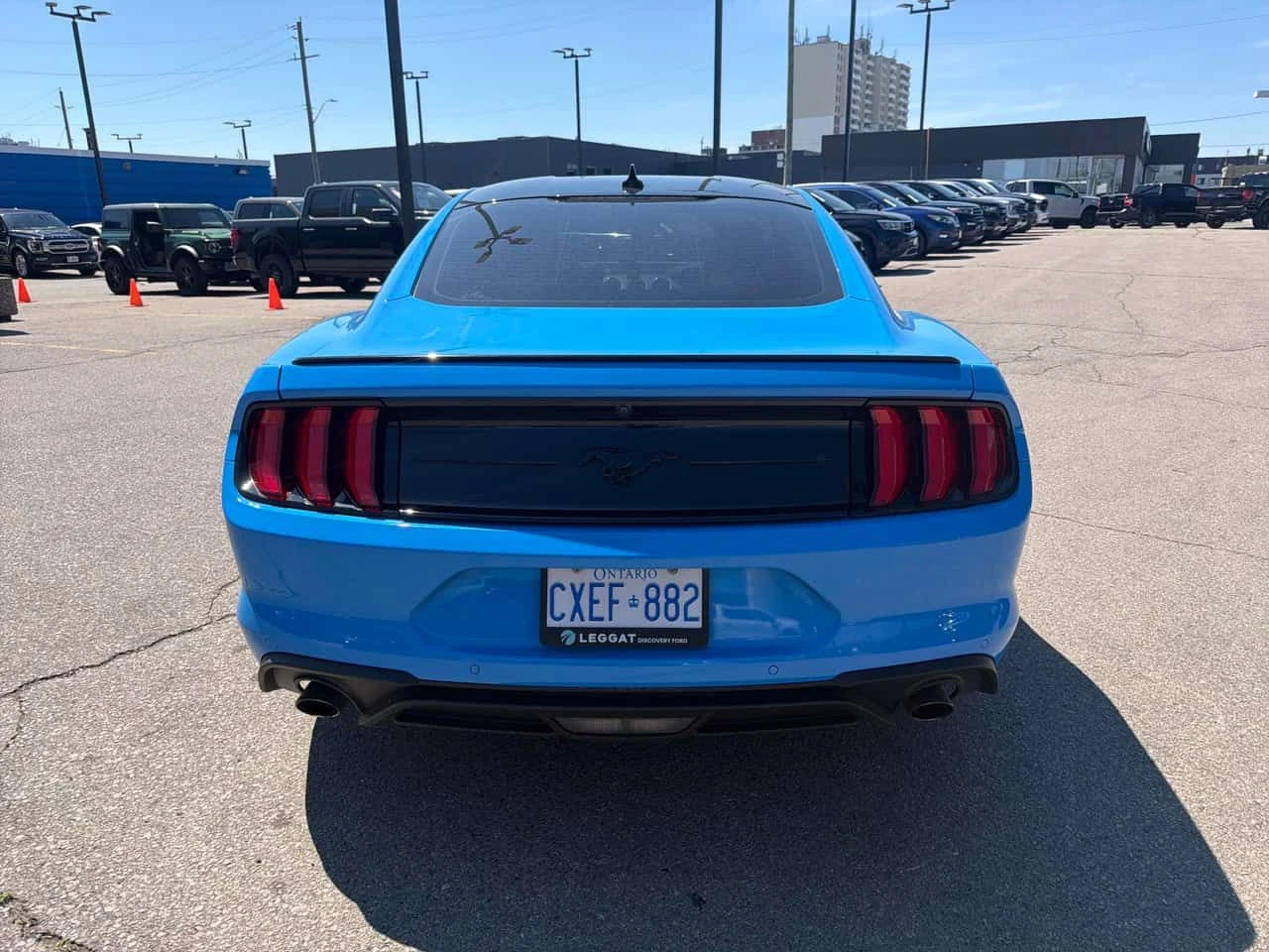Ford Mustang * EcoBoost * ГЛАВНО ПРЕДСТАВИТЕЛСТВО НА FORD, снимка 5 - Автомобили и джипове - 54834600