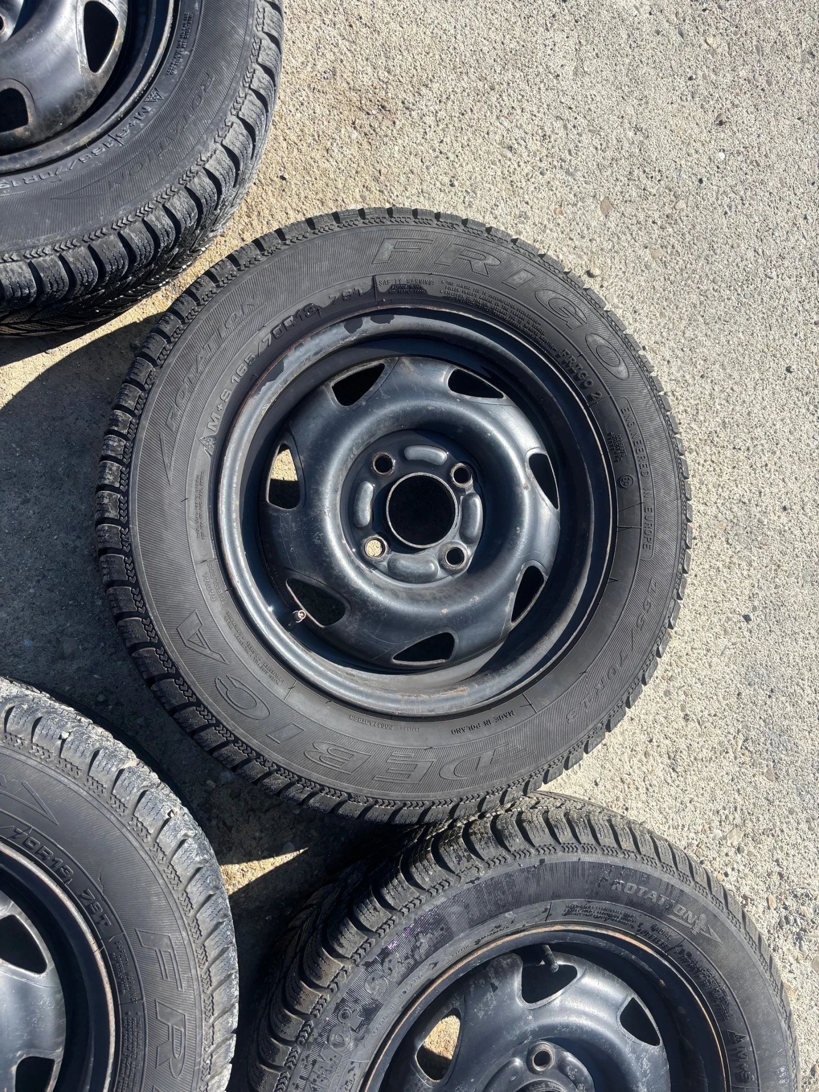 Гуми с джанти Debica 160/70R13, снимка 4 - Гуми и джанти - 53766181