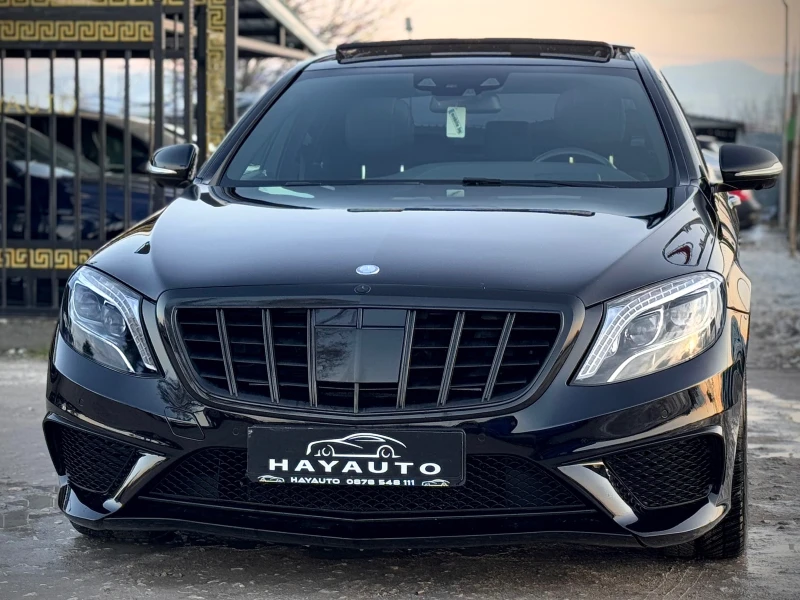 Mercedes-Benz S 350 d= 4Matic= 63 AMG= DISTRONIC= HUD= ПАНОРАМА= 360* , снимка 1 - Автомобили и джипове - 48720770