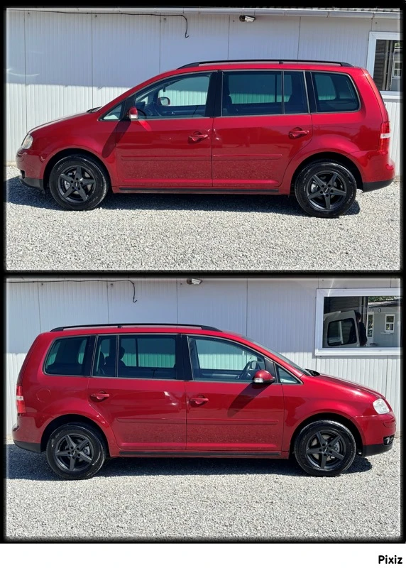 VW Touran 1, 6 БЕНЗИН НОВ ВНОС ВЪЗМОЖЕН БАРТЕР - изображение 7