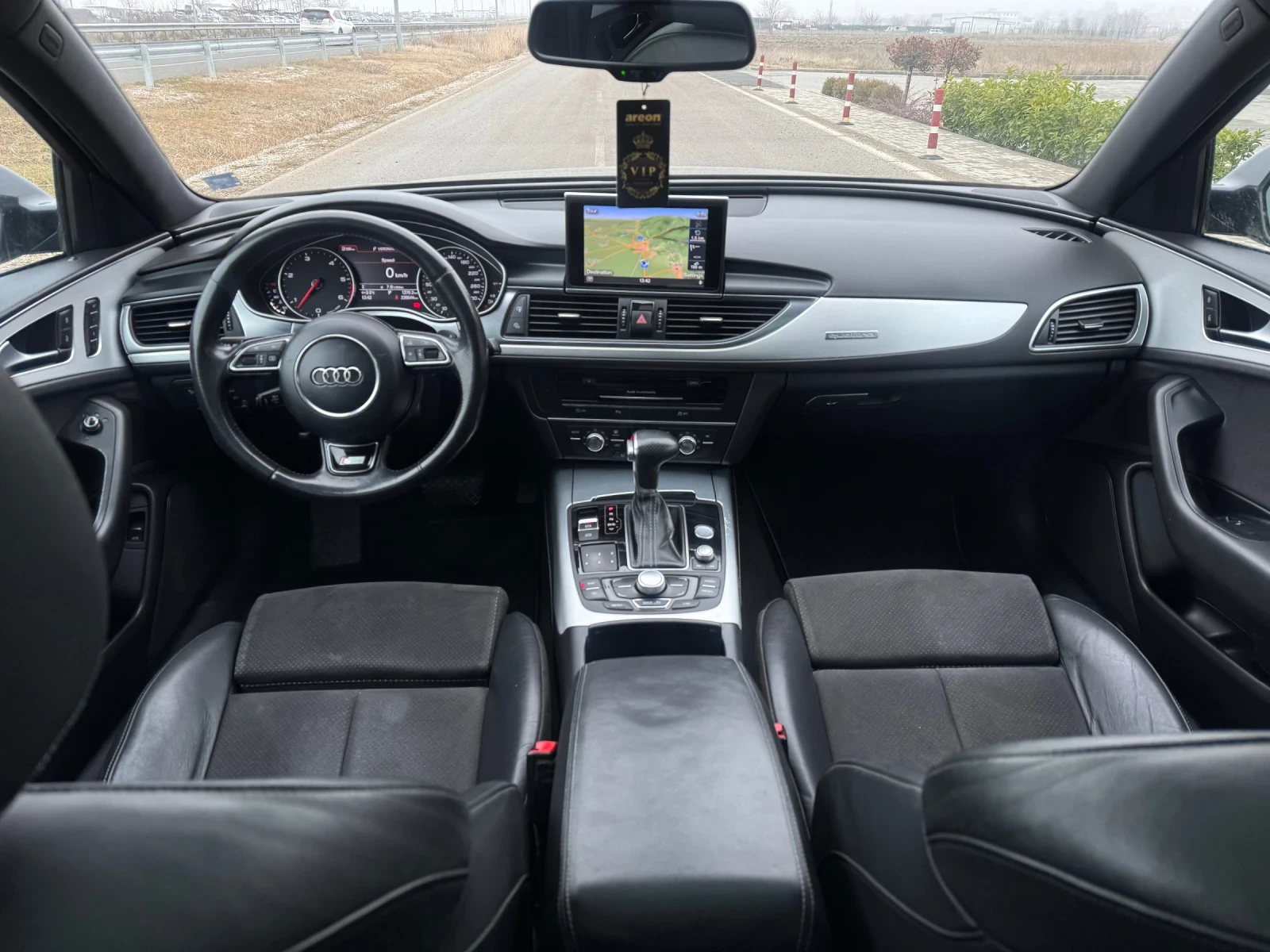 Audi A6 S-LINE/QUATTRO/BI-TURBO/8ZF, снимка 12 - Автомобили и джипове - 53631661