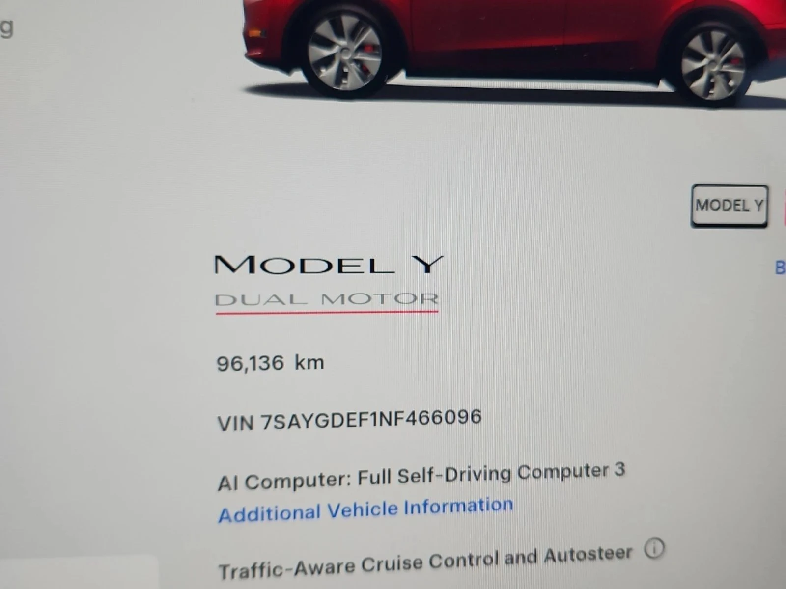 Tesla Model Y, снимка 9 - Автомобили и джипове - 56716943