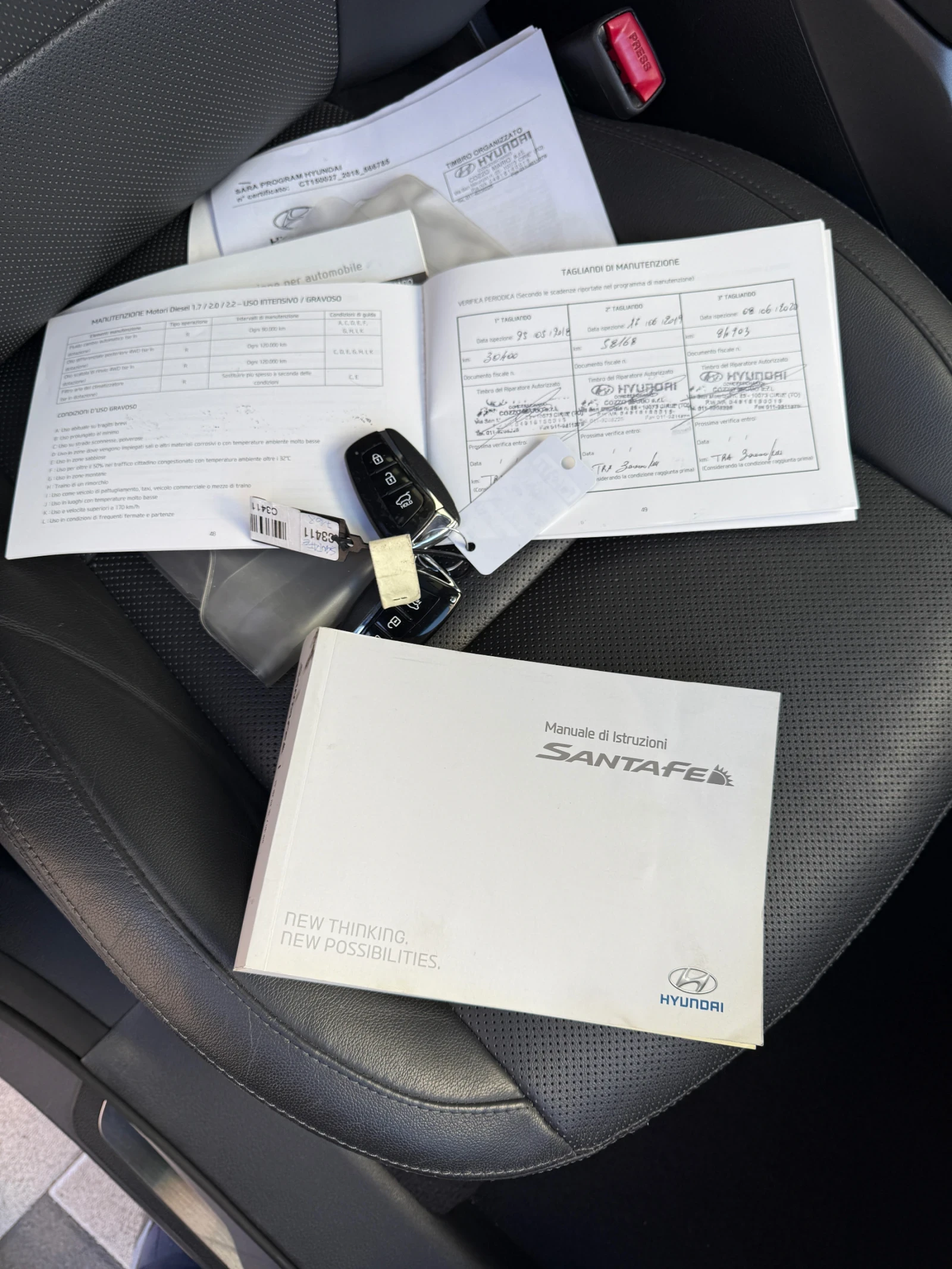 Hyundai Santa fe 2, 2 Diesel , Facelift Реални км , !! , снимка 17 - Автомобили и джипове - 53879391