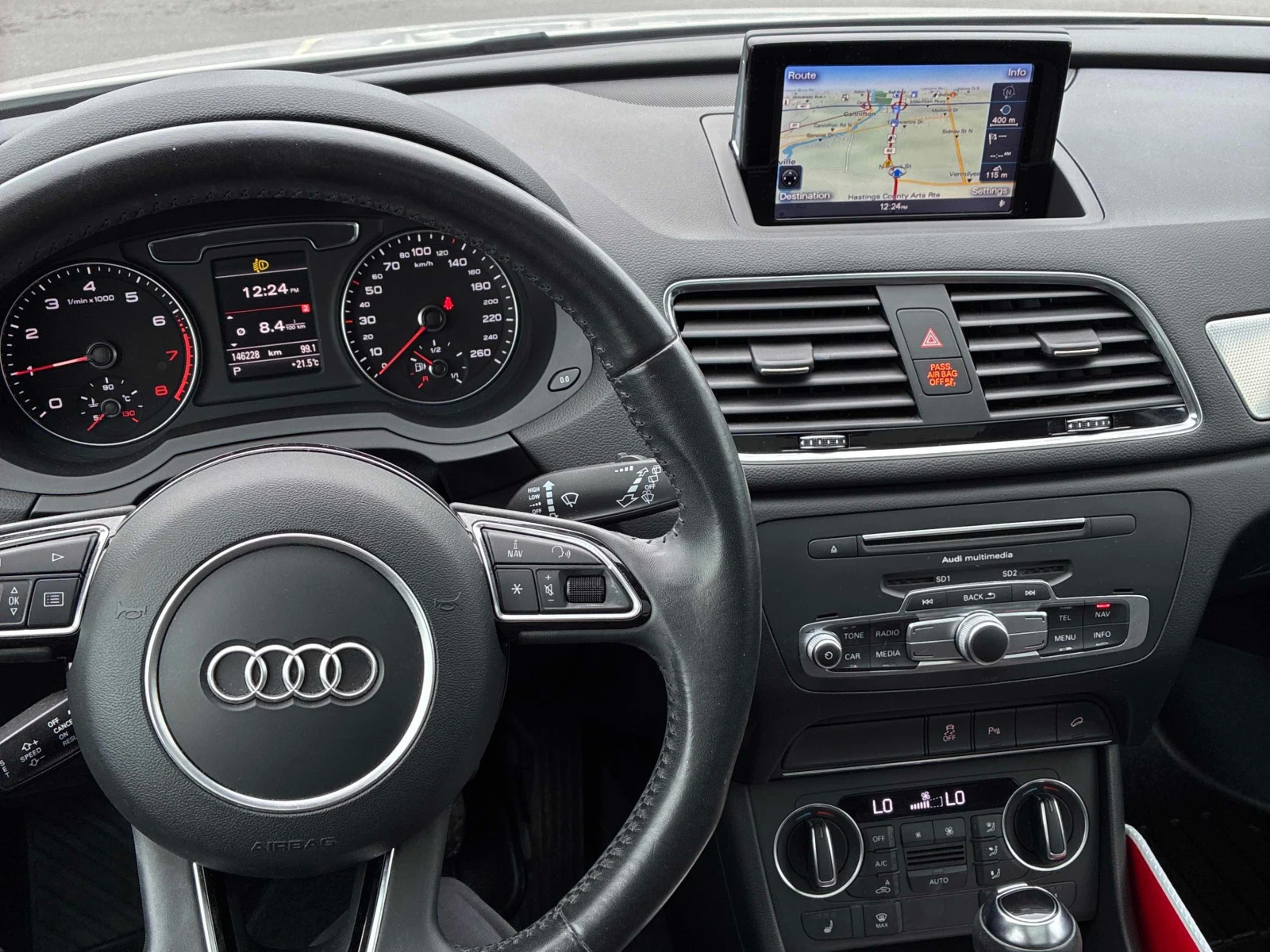 Audi Q3 * PROGRESSIV * АВТОКРЕДИТ БЕЗ ПЪРВОНАЧАЛНА ВНОСКА, снимка 9 - Автомобили и джипове - 55948499