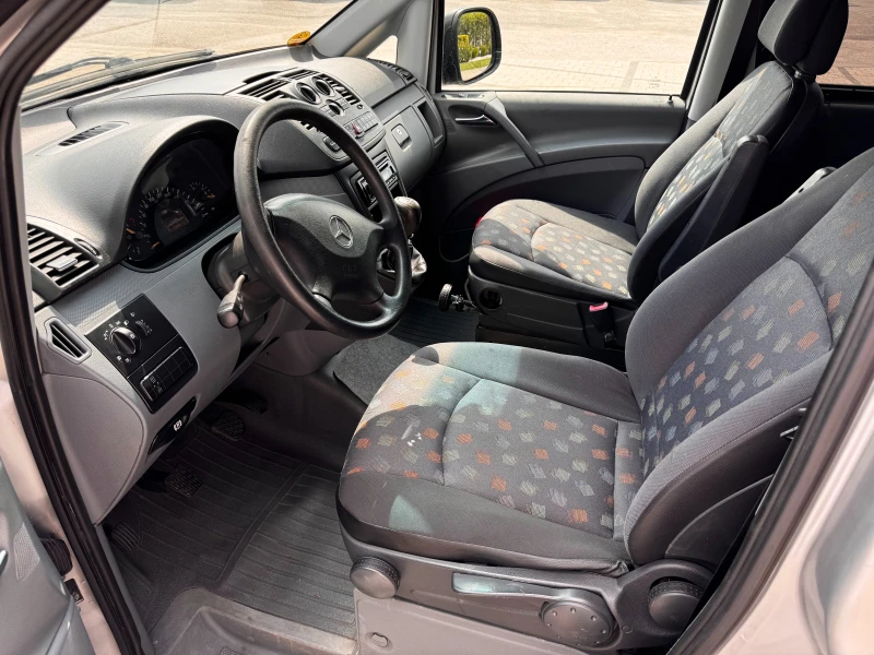 Mercedes-Benz Vito 115CDI 9-местен Климатик Long, снимка 12 - Бусове и автобуси - 47064701