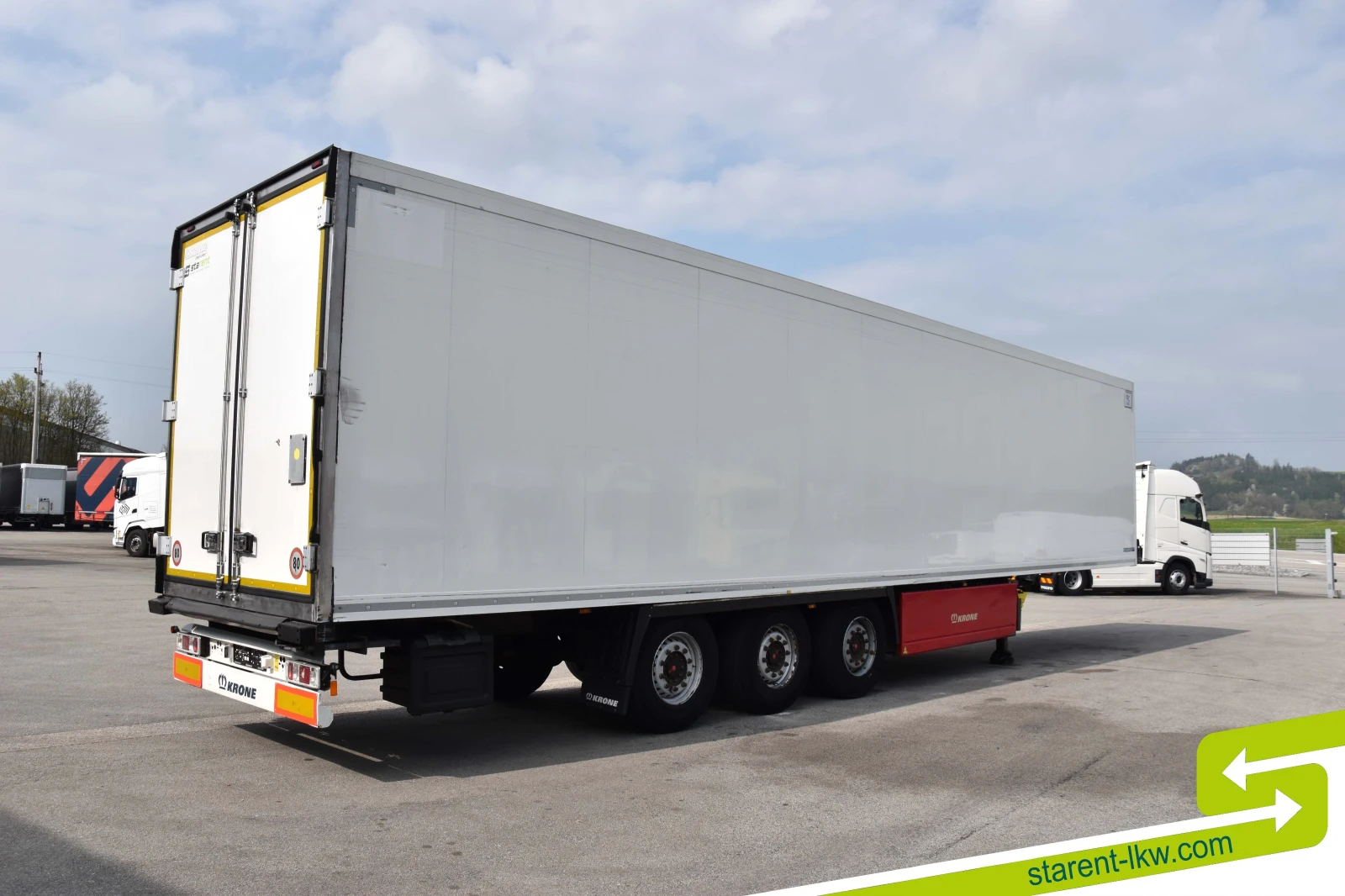 Полуремарке Krone TR26137, снимка 5 - Ремаркета - 54225451