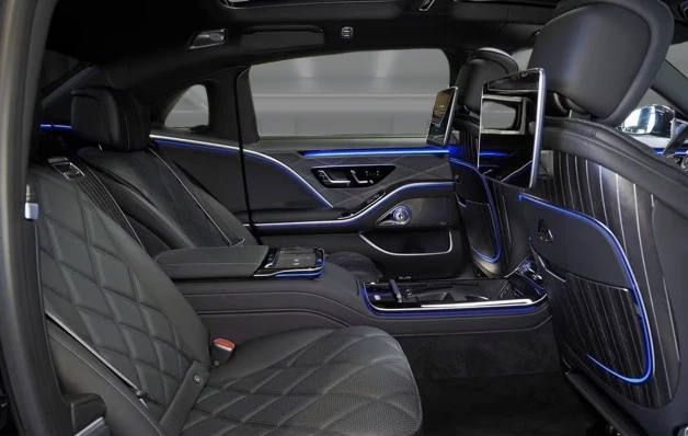 Mercedes-Benz S 680 Maybach 4Matic = Night Series =  Гаранция, снимка 11 - Автомобили и джипове - 54760758