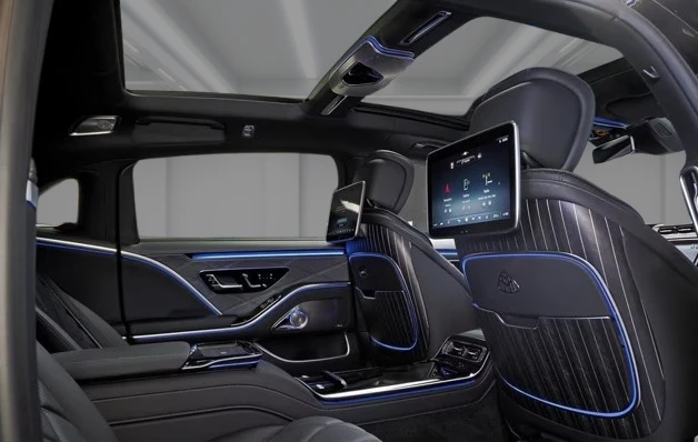 Mercedes-Benz S 680 Maybach 4Matic = Night Series =  Гаранция, снимка 12 - Автомобили и джипове - 54760758