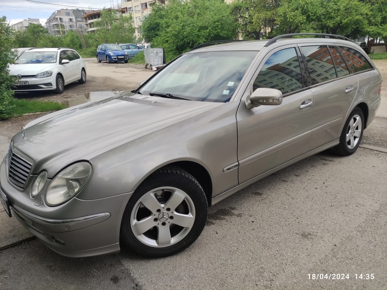 Mercedes-Benz E 320 САМО НА ЗАДНО - ГАЗ - изображение 6