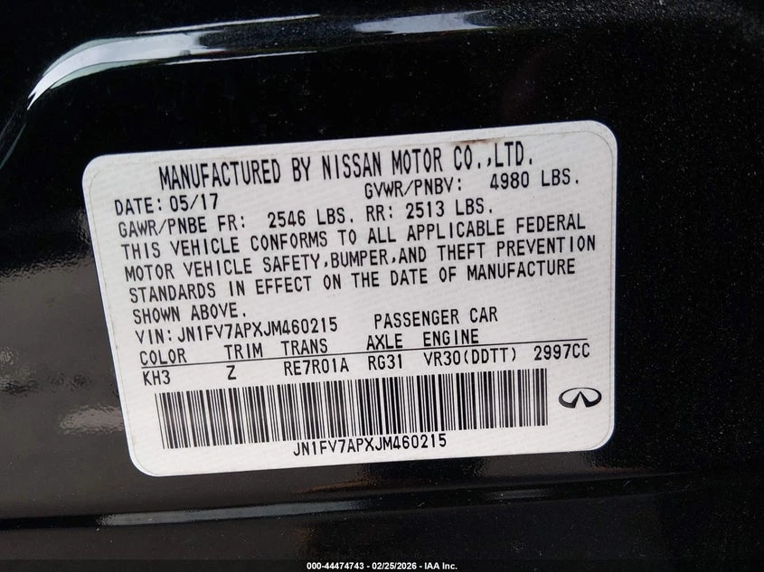 Infiniti Q50 3.0l 3.0T Red Sport 400 - изображение 9