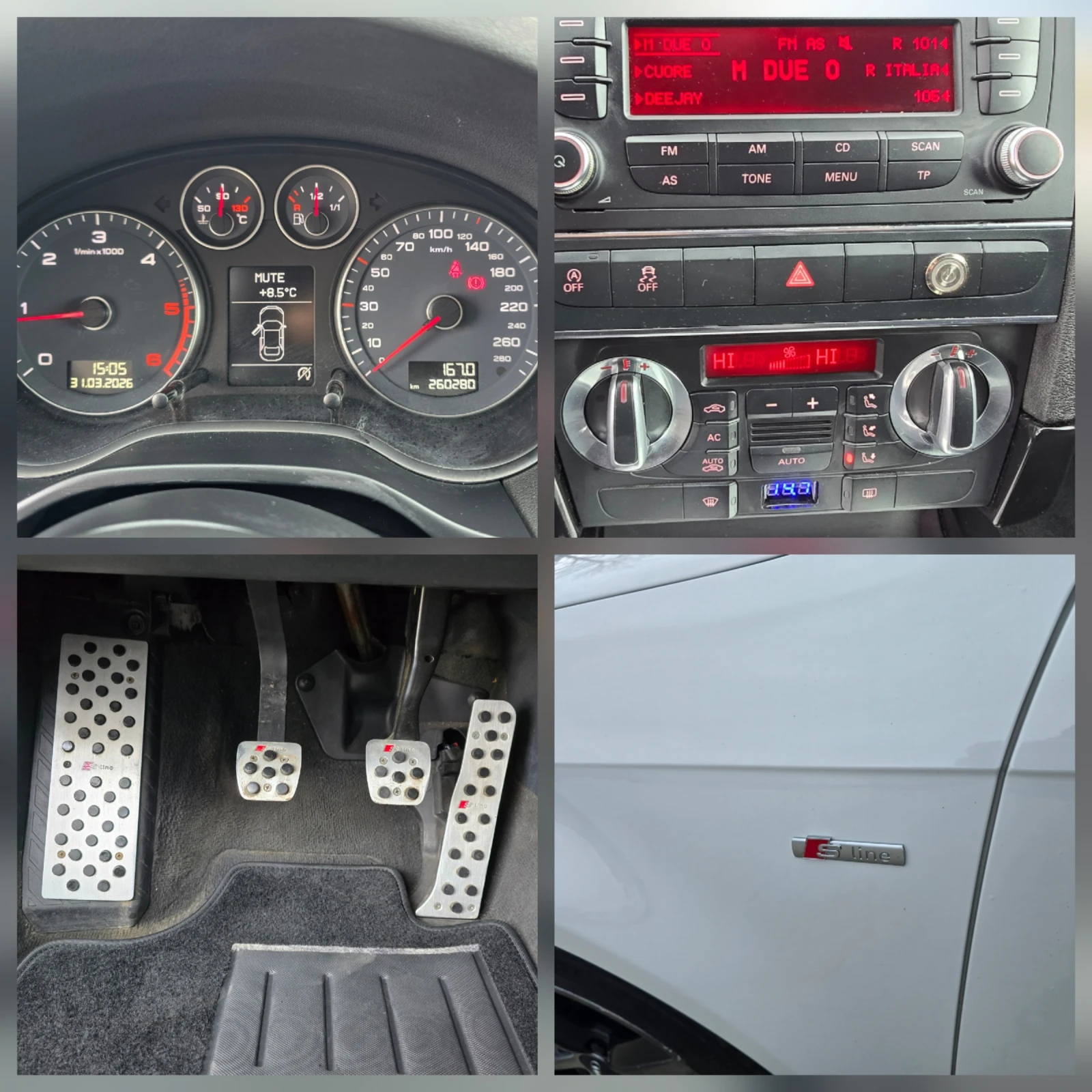 Audi A3 2.0TDI, 3X s-Line, 6 ск., Facelift! , снимка 15 - Автомобили и джипове - 54110320