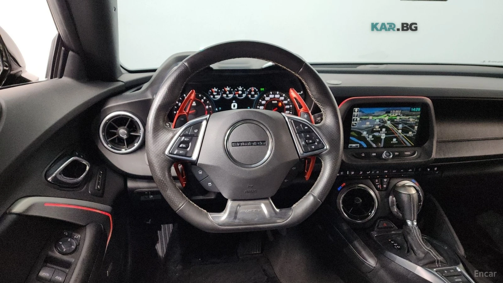 Chevrolet Camaro Chevrolet Camaro SS* 6.2* КОЖА* ПОДГРЕВ* ОБДУХВАНЕ, снимка 13 - Автомобили и джипове - 55234936