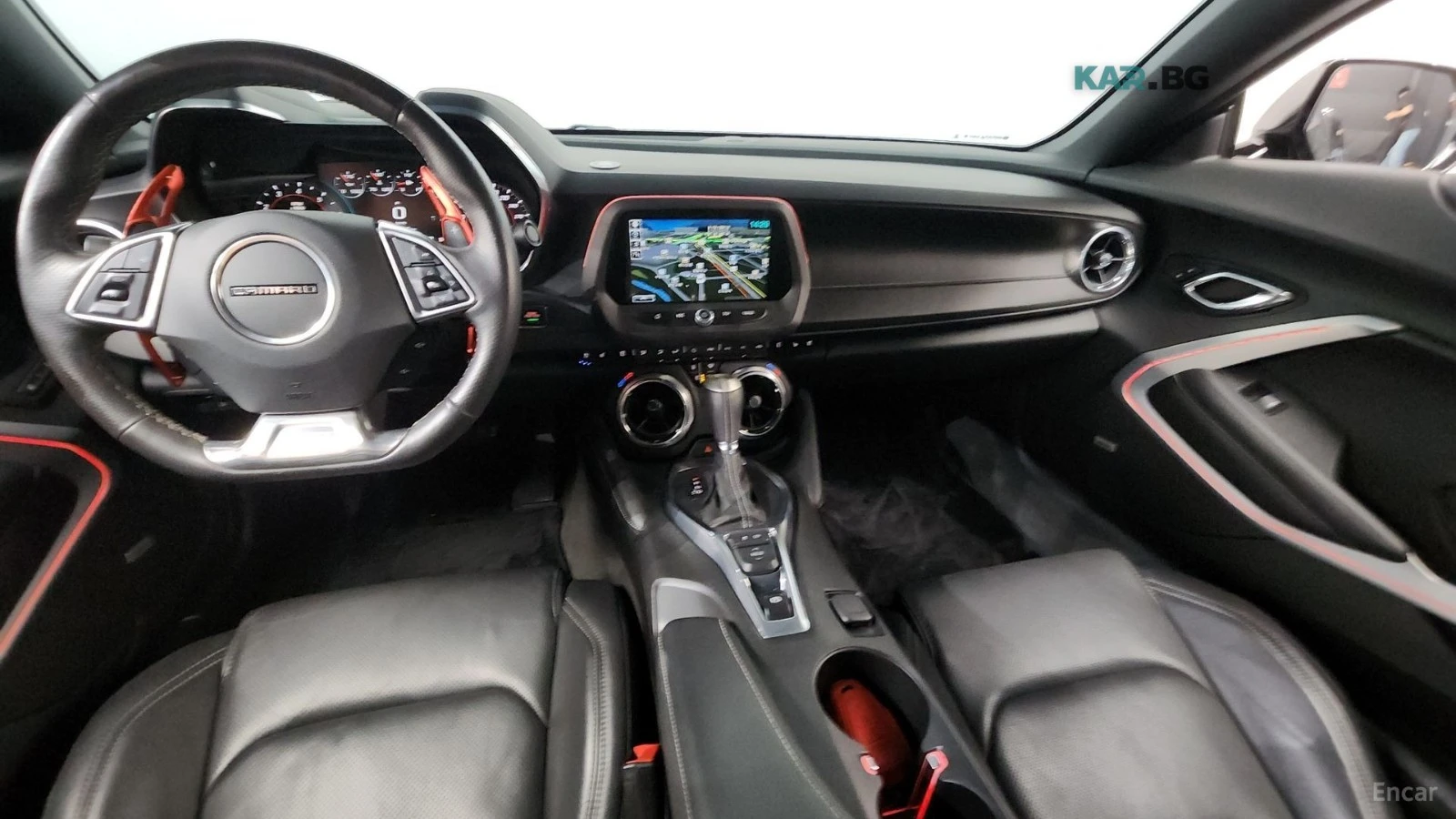 Chevrolet Camaro Chevrolet Camaro SS* 6.2* КОЖА* ПОДГРЕВ* ОБДУХВАНЕ, снимка 7 - Автомобили и джипове - 55234936